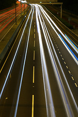 Image showing City night traffic