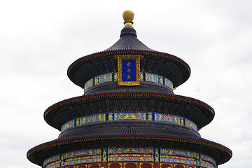 Image showing Temple of Heaven (Tian Tan) in Beijing, China 