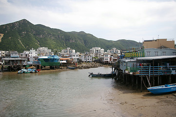 Image showing Tai O fishing village in Hong Kong