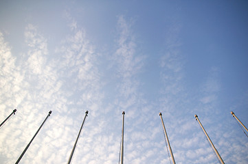 Image showing Blue sky background