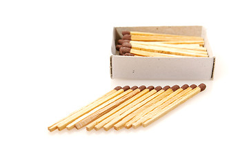 Image showing Matches isolated on white background