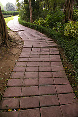 Image showing Path in a park