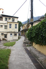 Image showing Path in village of Hong Kong