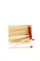 Image showing Matches isolated on white background