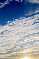 Image showing Blue sky background