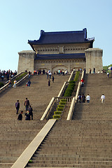 Image showing Sun Yat-sen Mausoleum in Nanjing, China.