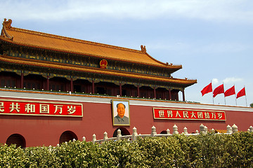 Image showing Tiananmen square in Beijing, China