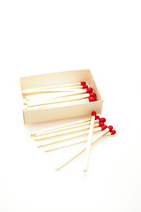 Image showing Matches isolated on white background