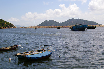 Image showing Sea view at Cheung Chau, Hong Kong