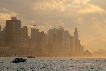 Image showing Hong Kong Harbour