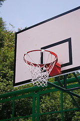 Image showing Basketball hoop