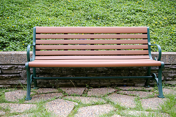 Image showing Chair in countryside