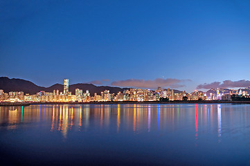 Image showing Hong Kong skyline