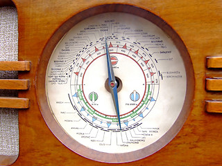 Image showing Old scale radio