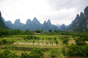 Image showing Beautiful mountain landscape in China