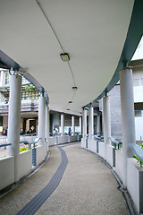 Image showing Walkway in school