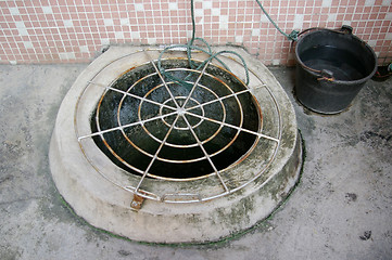 Image showing A water well