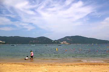 Image showing Beach in Hong Kong at day