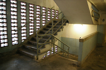 Image showing Interior of a Hong Kong public housing estate