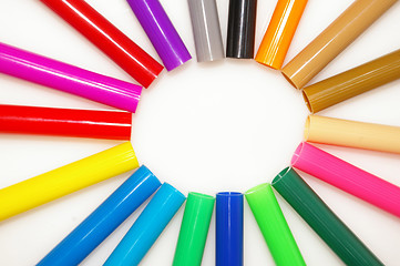 Image showing Colorful pencils