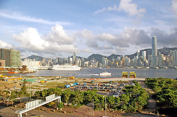 Image showing Hong Kong skyline