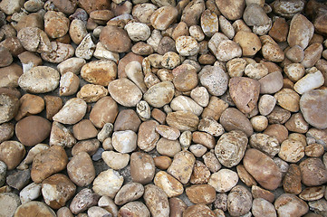 Image showing Pebble stones background