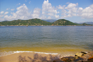 Image showing Cheung Chau beach in Hong Kong