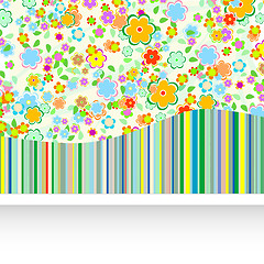 Image showing Artistic flower background