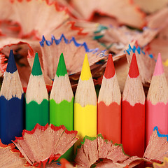 Image showing Crayons