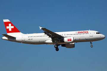 Image showing Swiss Airbus A320