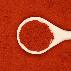 Image showing Paprika powder