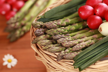 Image showing Fresh Asparagus