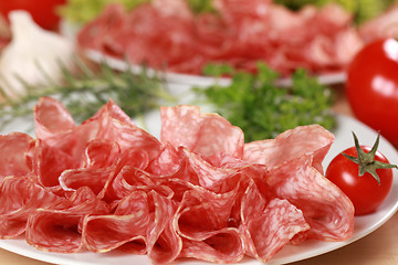 Image showing Italian Salami