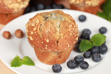 Image showing Blueberry Muffin