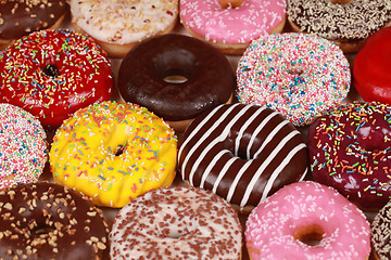 Image showing Assorted Donuts
