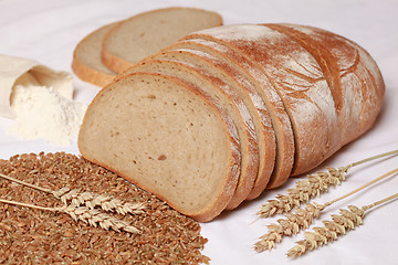 Image showing Wheat bread