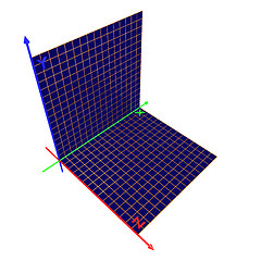 Image showing Axes of the coordinates