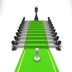 Image showing Pawn to queen