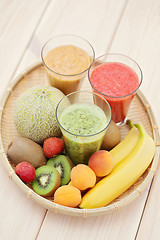 Image showing fruity shake