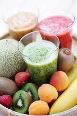 Image showing fruity shake