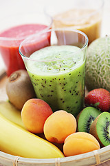 Image showing fruity shake