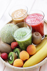 Image showing fruity shake