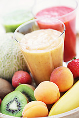 Image showing fruity shake