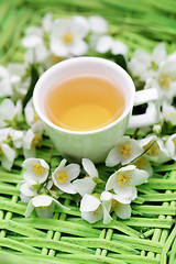 Image showing jasmin tea