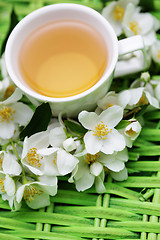 Image showing jasmin tea