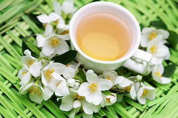 Image showing jasmin tea