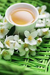 Image showing jasmin tea