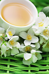 Image showing jasmin tea