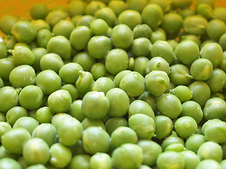 Image showing Green peas