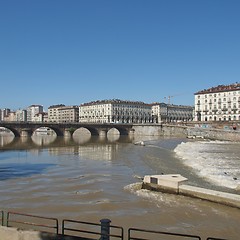 Image showing Piazza Vittorio, Turin